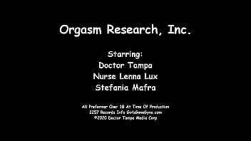 $CLOV - Naive Latina Stefania Mafra Signs up for Orgasm Research, Inc Being Done by Doctor Tampa & Nurse Lenna Lux @GirlsGoneGynoCom-stefania-mafra,lenna-lux,doctor-tampa